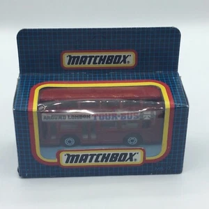 Matchbox 1-75 MB-17 London Bus Around London Tour Bus Red MIB - Picture 1 of 5
