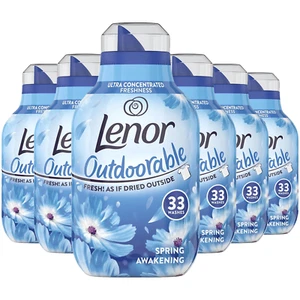Lenor Outdoorable Fabric Conditioner Liquid 33 Washes Spring Awakening 462ml x 6 - Picture 1 of 6