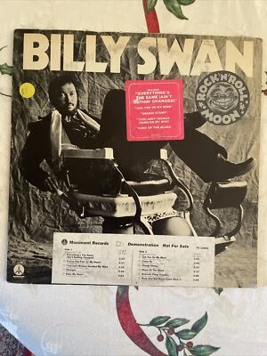 Billy Swan - Rock 'N Roll Moon - Monument Records  1975 White Label Demo 1975 - Image 1 of 4