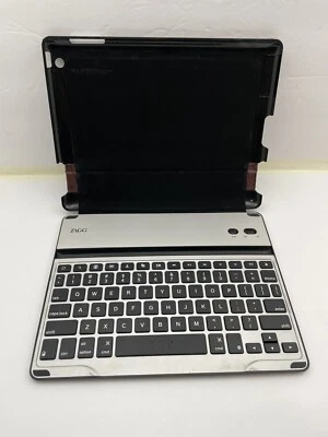 Apple iPad 2 3 4 Gen  ZAGG Pro Folio Bluetooth Keyboard Folio Case  - Image 1 of 4