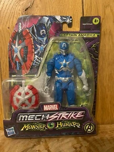Mech Strike Monster hunters Captain America BNIB (mm12) - Picture 1 of 2