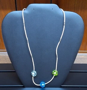 Collar para mujer 24" +1 multicolor con cuentas - Imagen 1 de 5