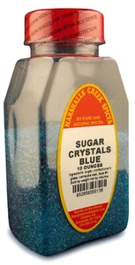 Marshalls Creek Spices CRISTALES DE AZÚCAR AZUL - Kosher - Imagen 1 de 1
