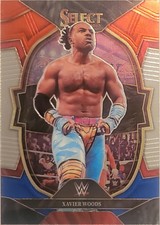 Xavier Woods [Red Blue] #84 | 2023 Panini Select WWE