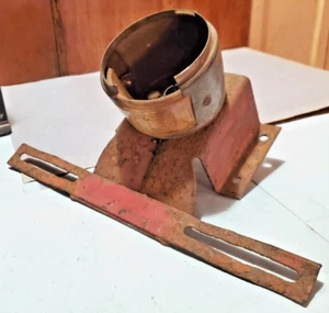 Antique Taillight/Tag Bracket with NACO Standard Taillight Housing W/TAG lense - Foto 1 di 8