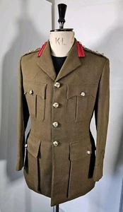 Vintage 1970's GIEVES Bespoke British Army Jacket Men's 36/38" Military Uniform - Picture 1 of 24