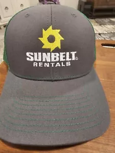 Sunbelt Rentals Equipment Hat Cap Snapback Trucker (@) - Picture 1 of 5