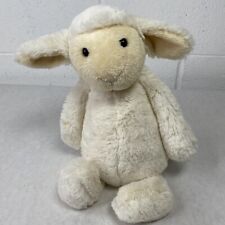 Jellycat LAMB White Cream Floppy Soft Bashful 12" Plush Stuffed Animal Sheep Toy