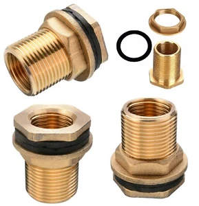 Raccordo serbatoio raccordo barile raccordo serbatoio ottone 1" 3/4" 1/2" 3/8 - Foto 1 di 4