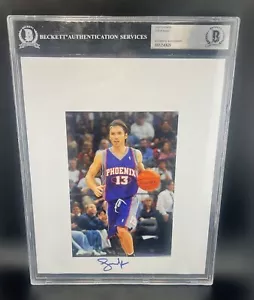 Steve Nash Beckett Authenticated Signed Photograph - Picture 1 of 2