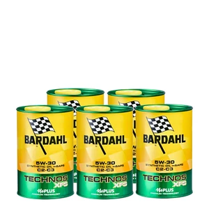 5 Litros De Aceite De Motor Bardahl Technos XFS 5W30 ACEA C2 C3 API SN CF MSAPS - Imagen 1 de 7