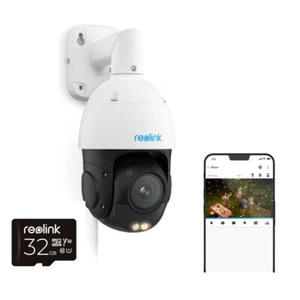 Reolink 823S1+32GB SD 8MP PTZ PoE IP Kamera IP66 Outdoor Personen-/Autoerkennung - Bild 1 von 9