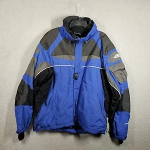 Vintage The North Face HyVent OL Blue / Black/ Gray Jacket (Size XL) - Picture 1 of 13