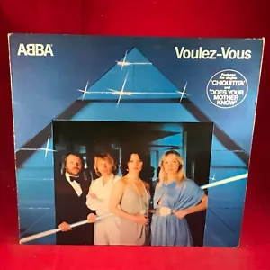 ABBA Voulez-Vous 1979 UK Vinyl LP + INNER Does Your Mother Know original C - Imagen 1 de 6