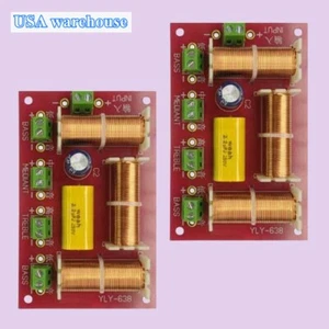 4 Way Audio Speaker Frequency Divider Tweeter Bass Crossover Filter Speaker  - Picture 1 of 8