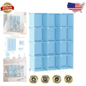Organizador de armario de 12 cubos apilable colorido - perfecto para salas de juegos infantiles - Imagen 1 de 9