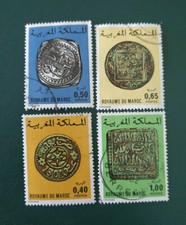 Maroc -1977 Ancient Moroccan Coins - art - O