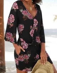 S. Oliver Strandoverall Overall Jumpsuit Einteiler bunt Gr. 34 - Bild 1 von 1