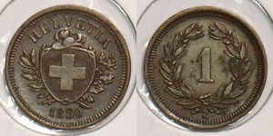 Switzerland 1880 Rappen P240002 combine shipping - Picture 1 of 3