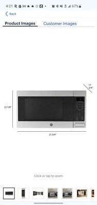 GE - 1.6 Cu. Ft. Microwave with Sensor Cooking - Stainless Steel - Image 1 of 4