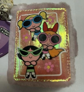 VTG Cartoon Network Power Puff Girls Mirror & Frame Keyring Key Chain New w Tags - Bild 1 von 7