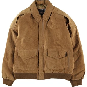 Vintage Middlebrook Park A-2 Hidden Button Suede Leather Flight Jacket Men's... - Picture 1 of 20