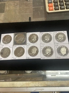 10 PP Eisenhower Dollars schön! - Bild 1 von 8
