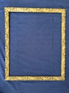 Beautiful Antique Gold Gilt Large Ornate Wood Picture frame Suitable For Art - Picture 1 of 21
