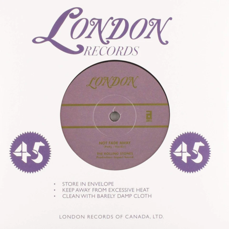 The Rolling Stones Not Fade Away / I Wanna Be Your Man (Vinyl) - Image 1 of 1