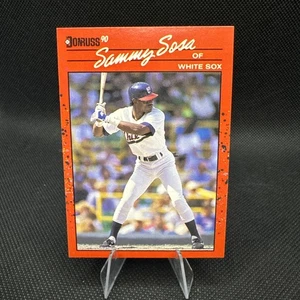 1990 Donruss - Sammy Sosa #489 (RC) - Bild 1 von 2