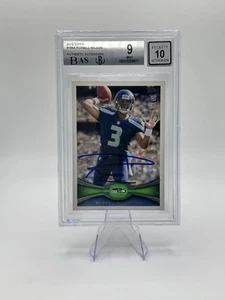 ๐ฅ Russell Wilson ROOKIE ON CARD AUTO BGS 9/10๐ฅ 2012 Topps #165A - Picture 1 of 2