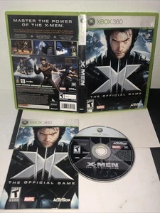 X-Men The Official Game Microsoft Xbox 360 Complete CIB Tested Working W/ Manual - Picture 1 of 19