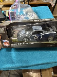 NIB NFL Touchdown Racers DALLAS COWBOYS Remote Control RC Car. 1/18 Scale. NEW - Picture 1 of 9