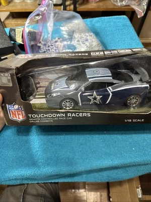 NIB NFL Touchdown Racers DALLAS COWBOYS Remote Control RC Car. 1/18 Scale. NEW - Image 1 of 4