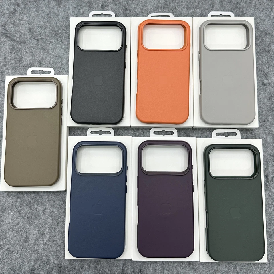 For iPhone 17 Pro 6.3" Original‌ Leather Case Magnetic Phone Case Magsafe Cover - Image 1 of 1