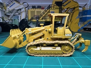 Vintage 1988 FIATALLIS Shovel Dozer FL 20 FIAT ALLIS 1:50 Made in Italy - Picture 1 of 14