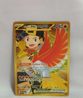 2025 Pokémon TCG Ethan’s Ho-Oh ex Hyper Rare 239/182 Destined Rivals NM+/M - Image 1 of 4