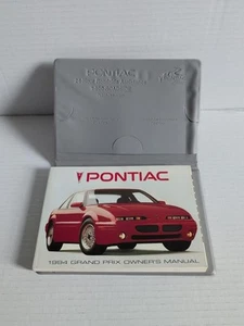 1994 Pontiac Grand Prix Owners Manual - Picture 1 of 9