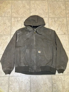 Carhartt Men’s XXL Ripstop Active Distressed Canvas Insulated Jacket  - Picture 1 of 13
