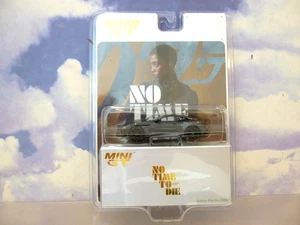 MINIGT MINI GT 1/64 JAMES BOND 007 ASTON MARTIN DBS NO TIME TO DIE ENGLISH CARD - Picture 1 of 6