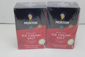 Morton Helado Sal 4lbs (paquete de 2) Nuevo Precintado - Imagen 1 de 4