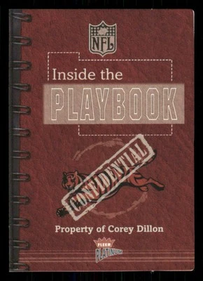 2002 Fleer Platinum Inside the Playbook #7 Corey Dillon /400 - Image 1 of 2