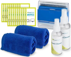 Greatshield Screen Cleaning Kit with 2 Bottle Solution (60Ml and 120Ml), 2 Mi... - Picture 1 of 12