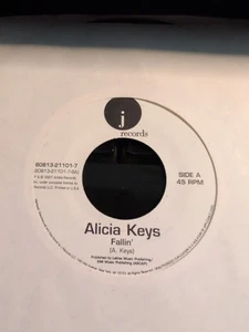 Alicia Keys " Fallin’ / Fallin’ ( Remix - Without Rap ) “ 45 vinyl record VG+ - Picture 1 of 2
