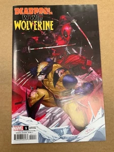 DEADPOOL WOLVERINE WWIII 1 INHYUK LEE VARIANTE 1:25 ALTA CALIDAD MARVEL - Imagen 1 de 2