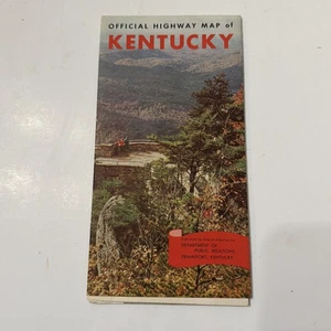 1960 Official Highway \ road map of Kentucky - Picture 1 of 3
