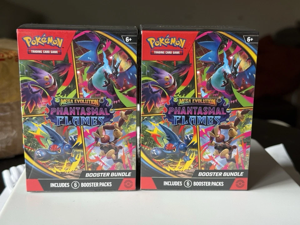 Pokémon Mega Evolution Phantasmal Flames Booster Bundle Sealed - Image 1 of 1