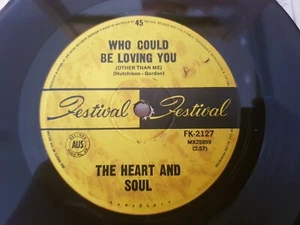 Heart and Soul "Lazy Life" 1969 Oz 7" 45rpm Festival Records Promo - Picture 1 of 2