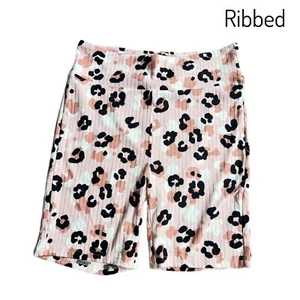 2XL BIKER SHORTS LuLaRoe ~ ANIMAL PRINT ~ Sizes 22-24; ribbed - Picture 1 of 2