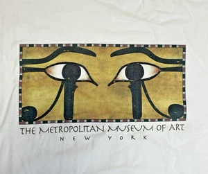 Vintage Metropolitan Museum of Art Eye of Horus T-Shirt Size XL Short Sleeve - Picture 1 of 7